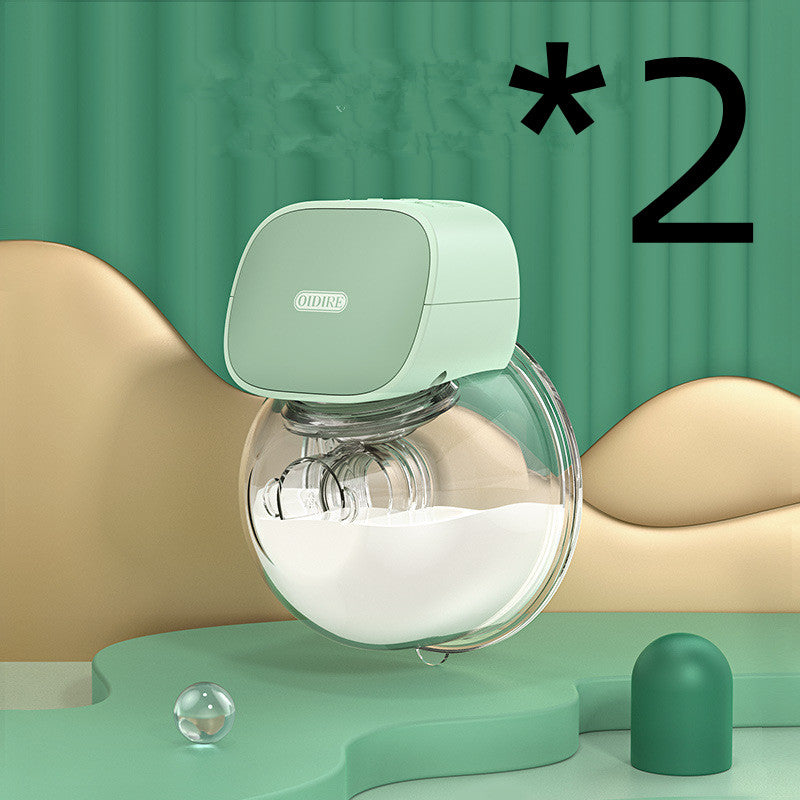 USB Rechargable Hands-Free Electric Breast  Silent Wearable Automatic Milker Portable Baby Breastfeed Milk Extractor