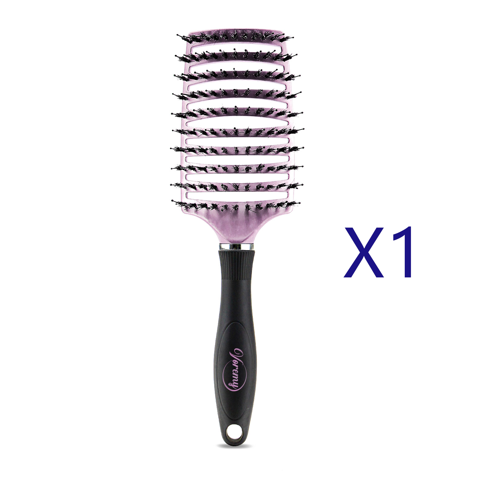 Hairbrush Anti Klit Brushy Haarborstel Women Detangler Hair Brush Bristle Nylon Scalp Massage Tangle Teaser Hair Brush Comb