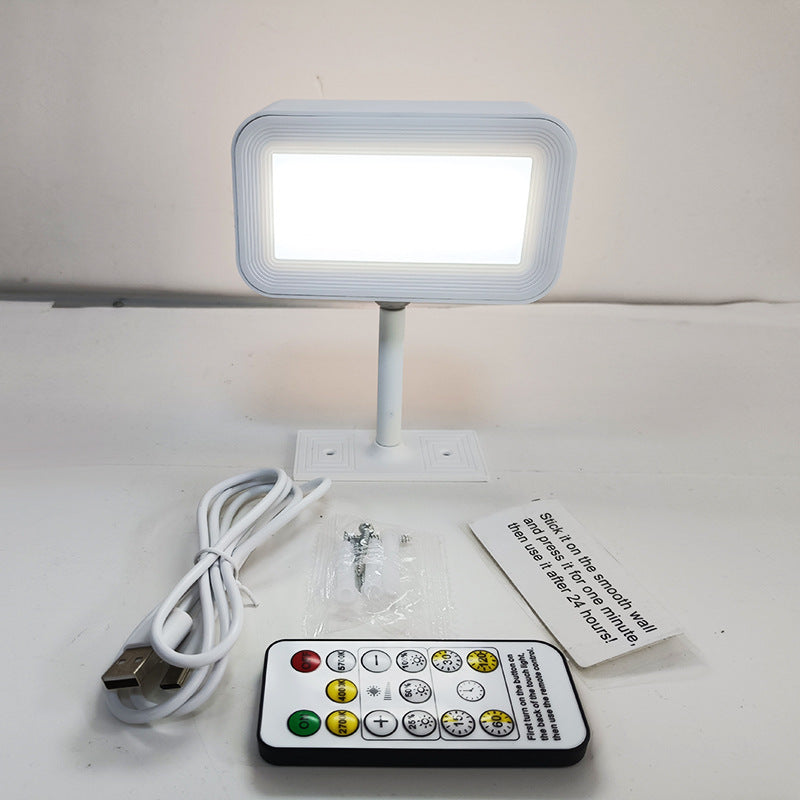 Double-sided Luminous USB Rechargeable Touch Adjustable Light Bedside Lamp