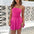 Summer Ruffles Tube Short Dress Fashion Solid Color Party Beach Dresses Women's Clothing