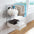 Sponge Holder Wall Mounted Kitchen Organizer Dish Drainer Brush Soap Rack With Drain Tray Rag Rack Bathroom Kitchen Accessories