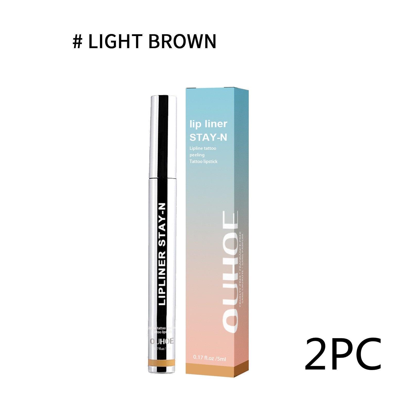 Plump Lip Color Smear-proof Makeup Peeling Lip Liner
