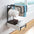 Sponge Holder Wall Mounted Kitchen Organizer Dish Drainer Brush Soap Rack With Drain Tray Rag Rack Bathroom Kitchen Accessories