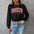Women Clothing Long Sleeve Letter Graphic Sweater Autumn Women