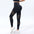 Wear Quick Drying Hollow Out Cutout Belly Contracting Hip Lifting Long Yoga Pants Women Seamless High Waist Yoga Pants Trousers Women
