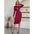 Sexy Women Clothing Autumn Winter Casual Solid Color Waist Tight Hollow Out Cutout Dress Women