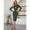 Sexy Women Clothing Autumn Winter Casual Solid Color Waist Tight Hollow Out Cutout Dress Women