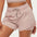 Nude Feel Sports Shorts Women Faux Two Piece Fitness Shorts Anti Exposure Running Yoga Shorts