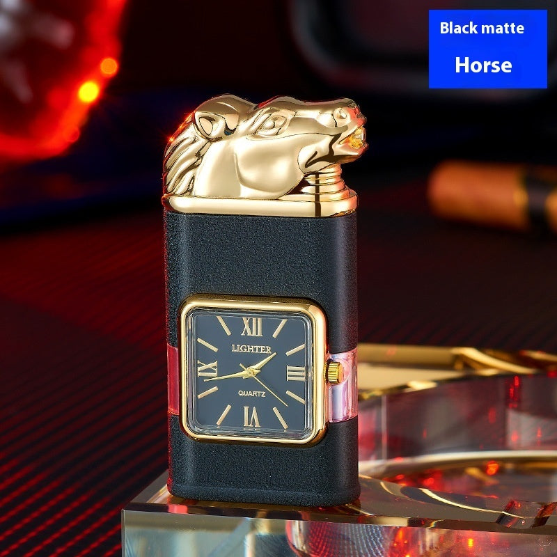 Relief Three-dimensional Pattern Double Fire Lighter Multifunctional