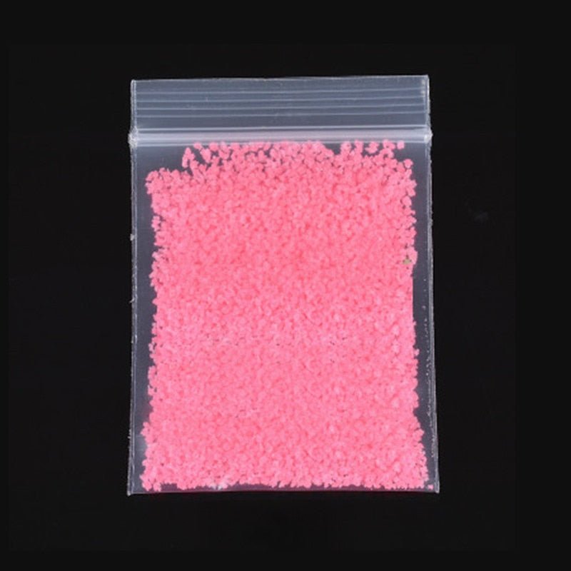 10g Party DIY Fluorescent Super luminous Particles Glow Pigment Bright Gravel Noctilucent Sand Glowing in the Dark Sand Powder Moorescarts