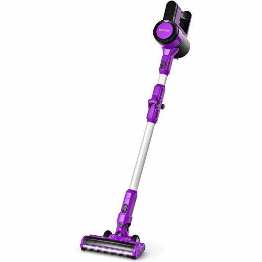 3in1 Handheld Cordless Stick Vacuum Cleaner with 6cell Lithium BatteryPurple Moorescarts