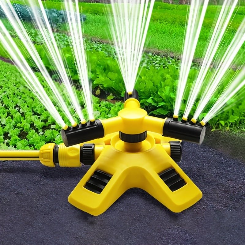 1pc Automatic Rotating Sprinkler; 360° Watering Tools For Lawn; Nozzle For Garden Irrigation; Watering Equipment; Gardening & Lawn Supplies Moorescarts