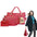 1Set/4Pcs Women Leather Handbag Lady Shoulder Bags Tote Satchel Purse Card Holder Moorescarts