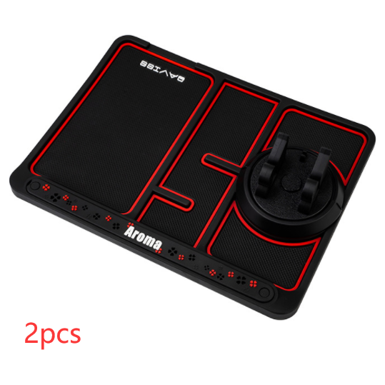 Non-Slip Car Phone Pad For 4-in-1 Car Parking Number Card Anti-Slip Mat Auto Phone Holder Sticky Anti Slide Dash Phone Mount