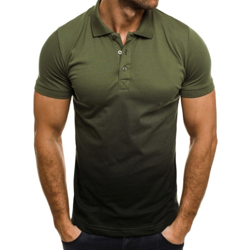 Slim-fit Gradient POLO Shirt