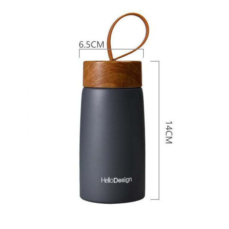 280ml Creative Fashion Insulation Coffee Cup Stainless Steel Thermos Bottle Cute Mini Water Bottle Portable Outdoor Travel Mug Moorescarts
