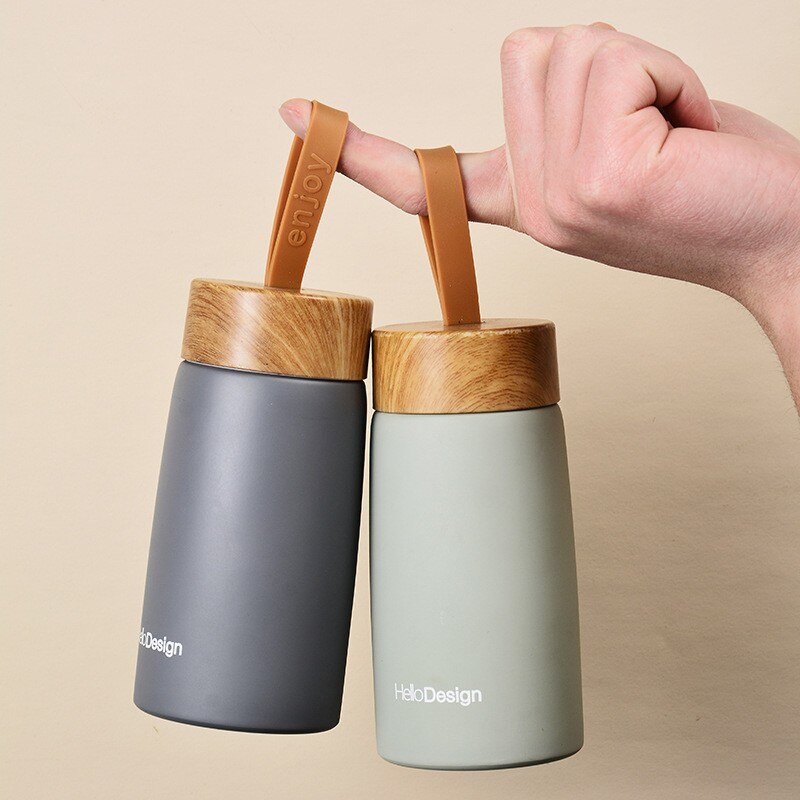 280ml Creative Fashion Insulation Coffee Cup Stainless Steel Thermos Bottle Cute Mini Water Bottle Portable Outdoor Travel Mug Moorescarts