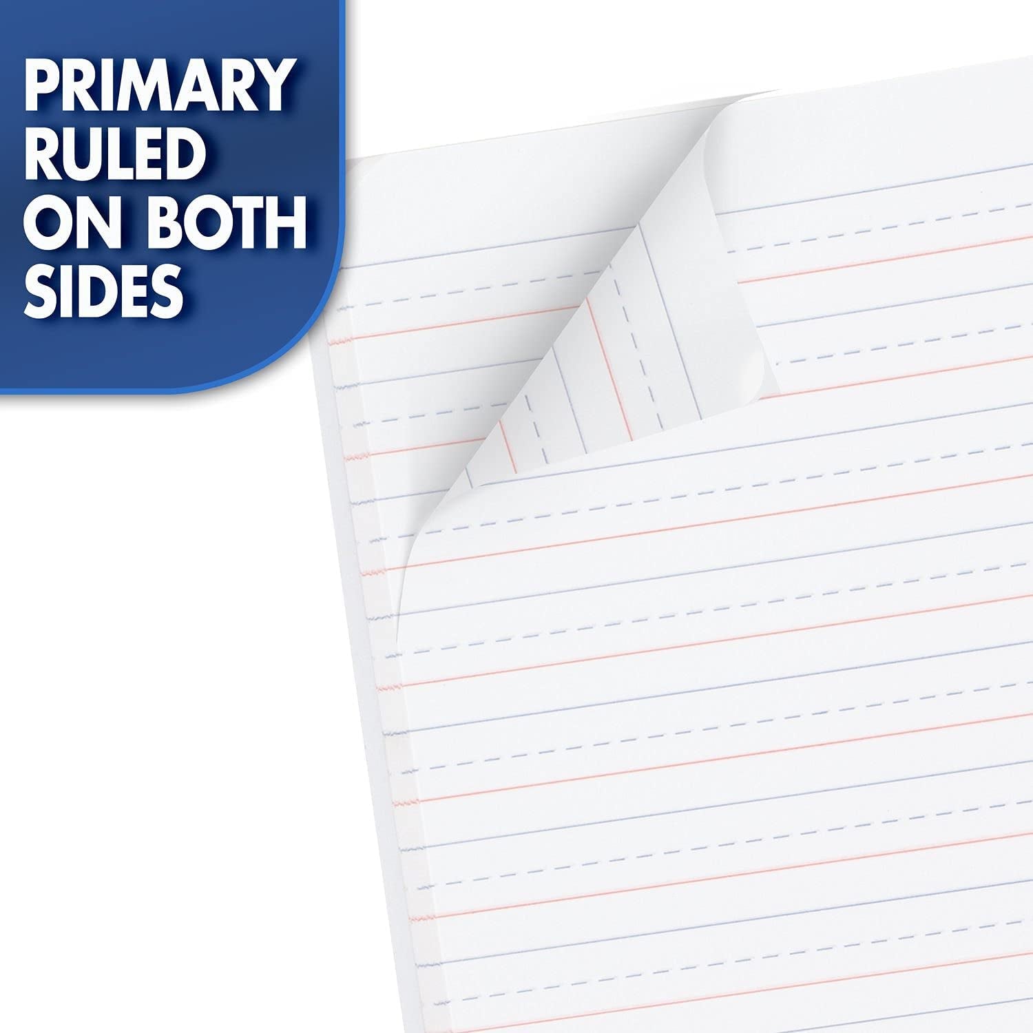 Mead Primary Composition Notebook, Wide Ruled Paper, Grades K-2 Writing Workbook, 9-3/4