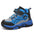 FLARUT Kids Winter Shoes Boys Hiking Shoes Plus Fur Warm Sport Running Shoes Waterproof Non-slip Outdoor Soft Climbing Sneakers