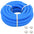 vidaXL Pool Hose with Clamps Blue 1.5" 39.4'