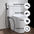 Bidet Sprayer for Toilet, Handheld Cloth Diaper Sprayer, Bathroom Sprayer Kit Spray Attachment with Hose, Stainless Steel Easy Install Great Water Pressure for Bathing Pets, Feminine Hygiene