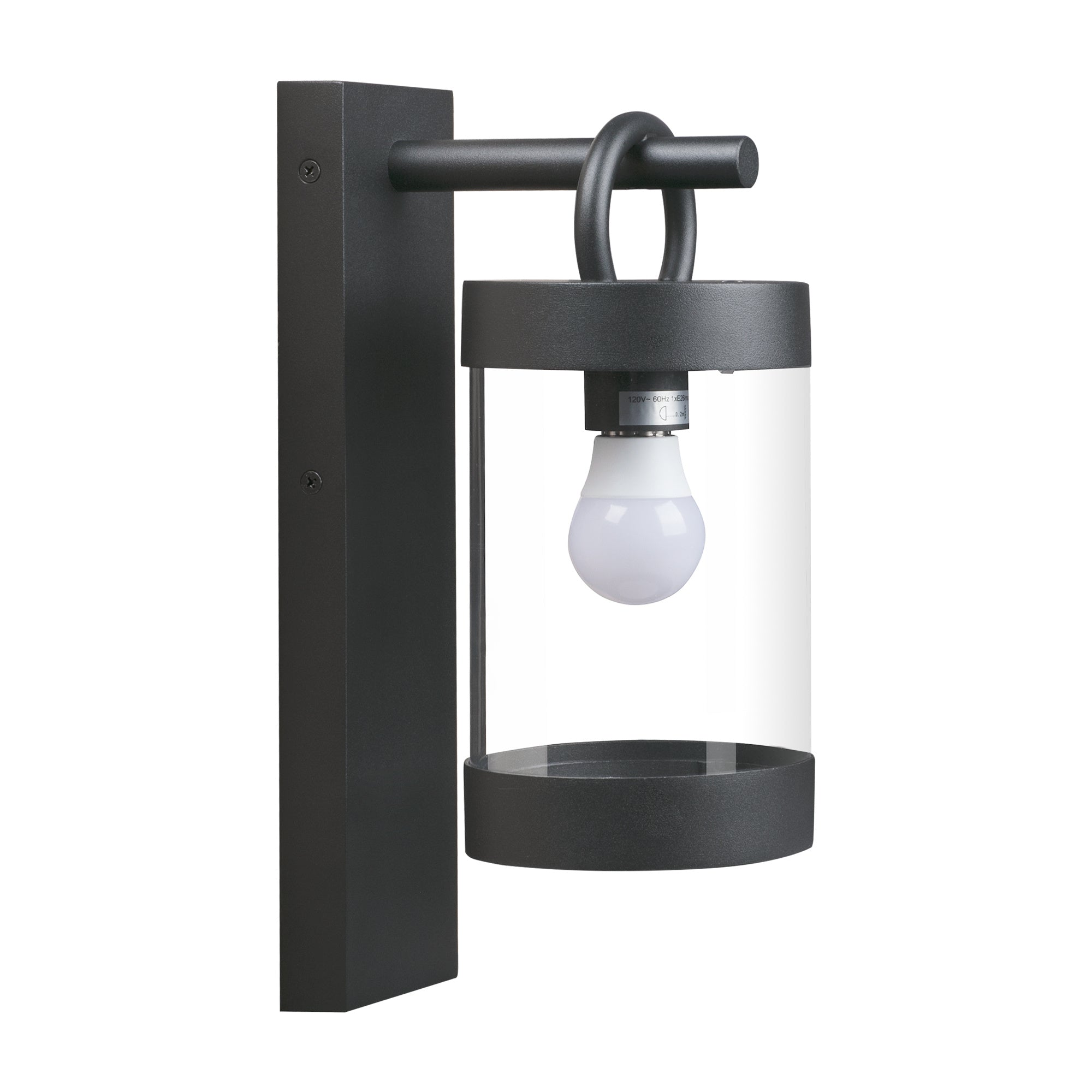 Inowel Wall Lights Outdoor Lantern with Dusk to Dawn Sensor E26 Bulb (Not Include) Max 28W 32331