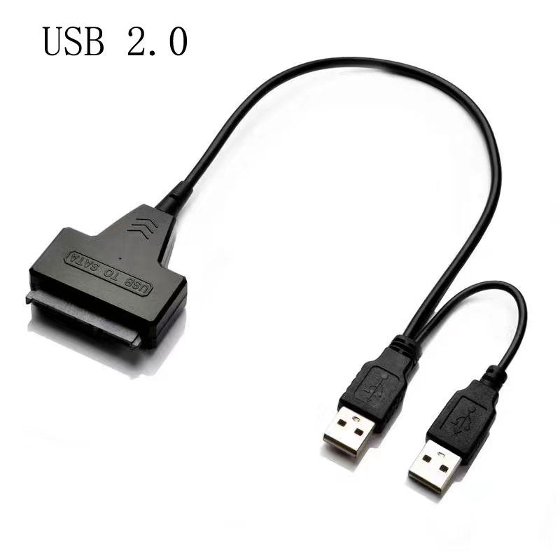 SATA To USB 3.0 / 2.0 Cable Adapter UP To 6 Gbps 7+15/22 Pin For Support 2.5 Inch External SSD HDD Hard Drive Sata III SATA3