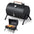 Portable Charcoal Grill with Thermometer & Wooden Handle, Compact Tabletop Barbecue Grill for Outdoor Camping BBQ Grilling Backyard Party Cooking