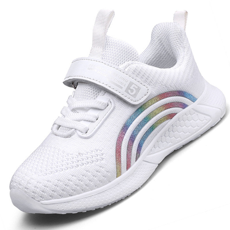 Child Leisure Non-slip Breathable Tenis Walking Sports Shoes Kids Teens Casual Mesh Sneakers Girls Boys Fashion Running Trainers