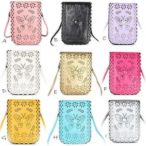 Social Butterfly A Flower And A Butterfly Filigree Design Crossbody Bag