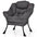 Modern Polyester Fabric Lazy Chair with Side Pocket