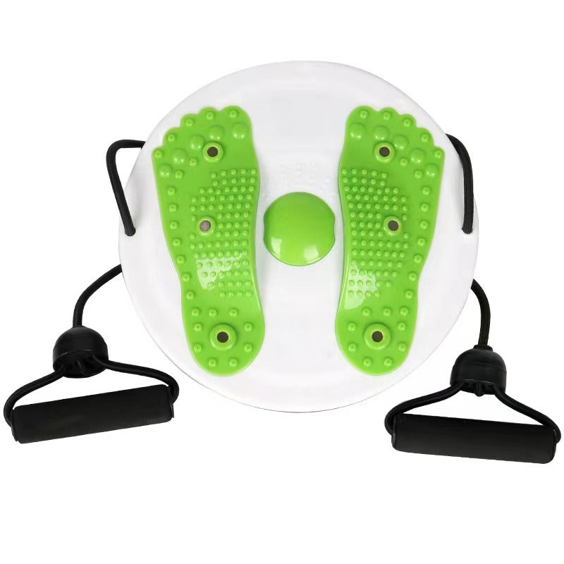 Waist Twister With Drawstring; Home Fitness Exercise Equipment