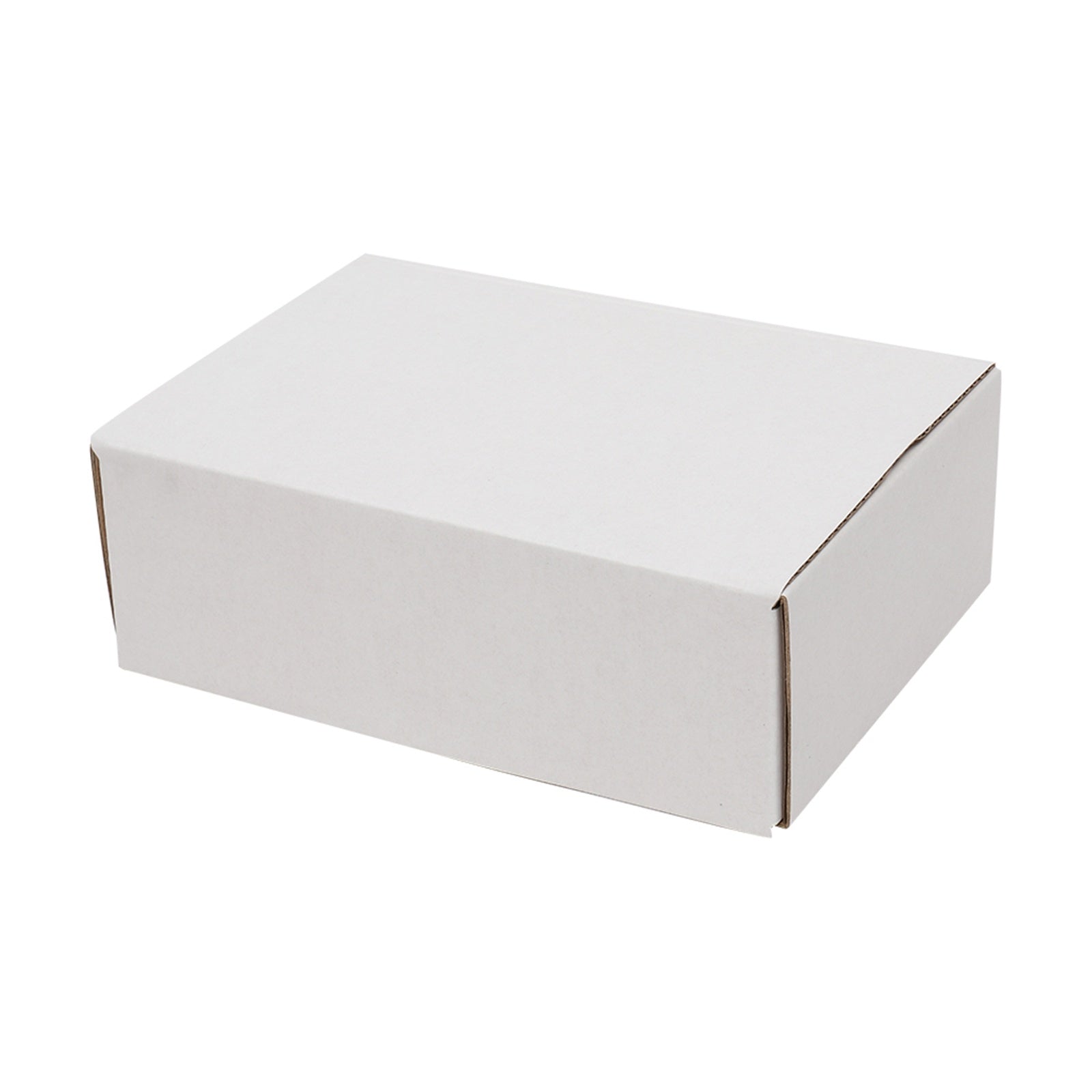 50 Pack 6x4x3 inch Corrugated Box Mailers- White Cardboard Shipping Box Corrugated Box Mailer Shipping Box for Mailer RT