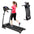 Folding Treadmills for Home, Foldable Electric Treadmill with LCD display, Lightweight Compact Treadmill Fitness Running Walking Jogging Exercise for Home Office Apartment Saver Space