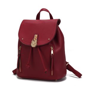 MKF Collection Xandria Vegan Leather Women Backpack by Mia K