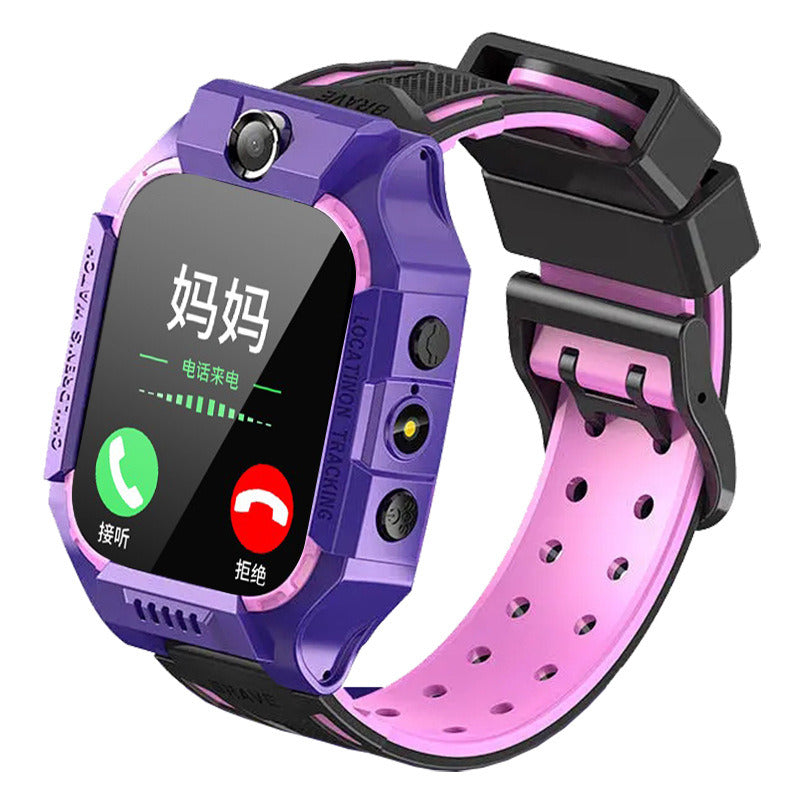 New Kids Smart Watch 2G GSM Card LBS Tracker SOS Camera Children Mobile Phone Voice Chat Smartwatches Math Game Flashlight