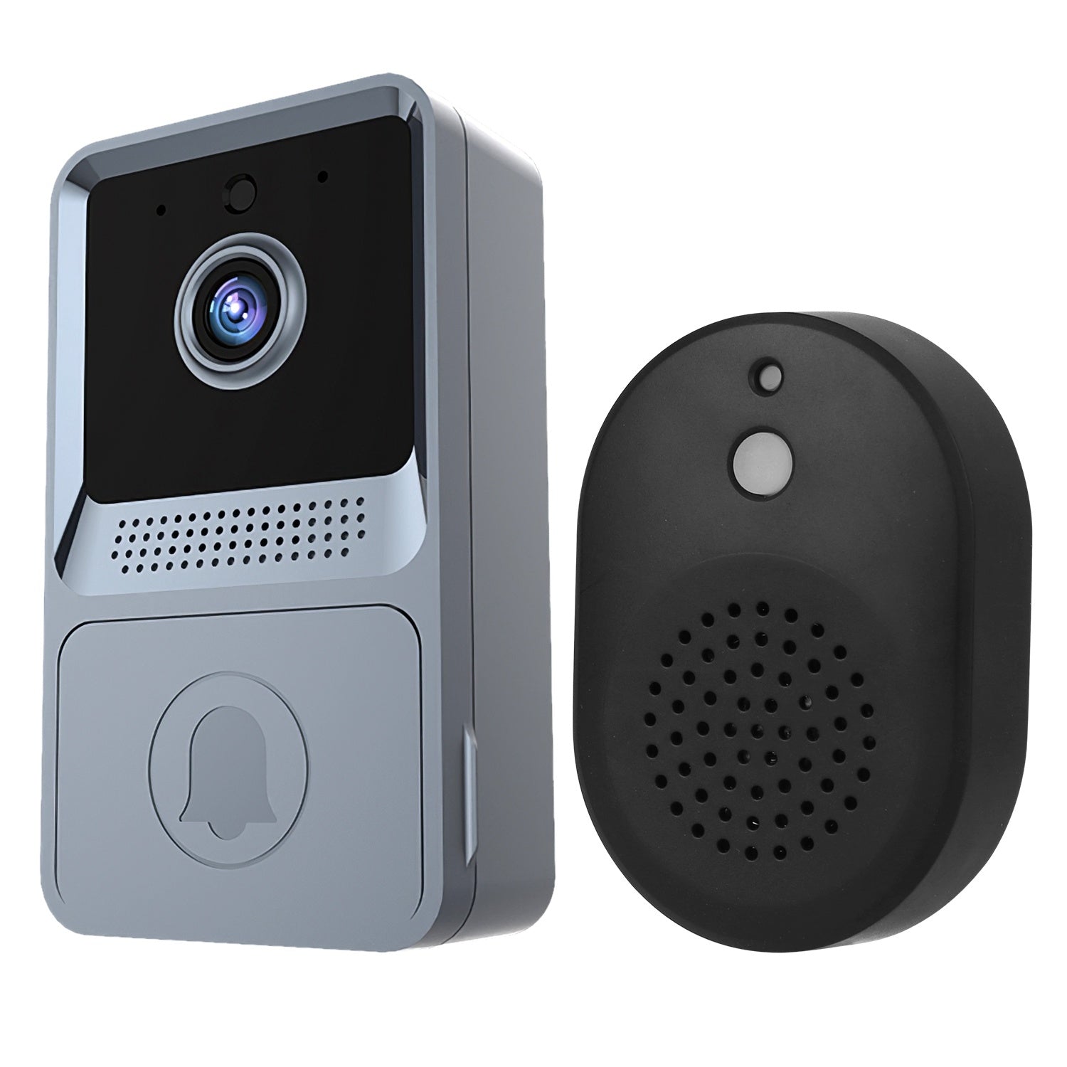 Smart Wireless WiFi Doorbell Security 2 Way Intercom Visual Bell Chime Night Vision Camera Door Bell