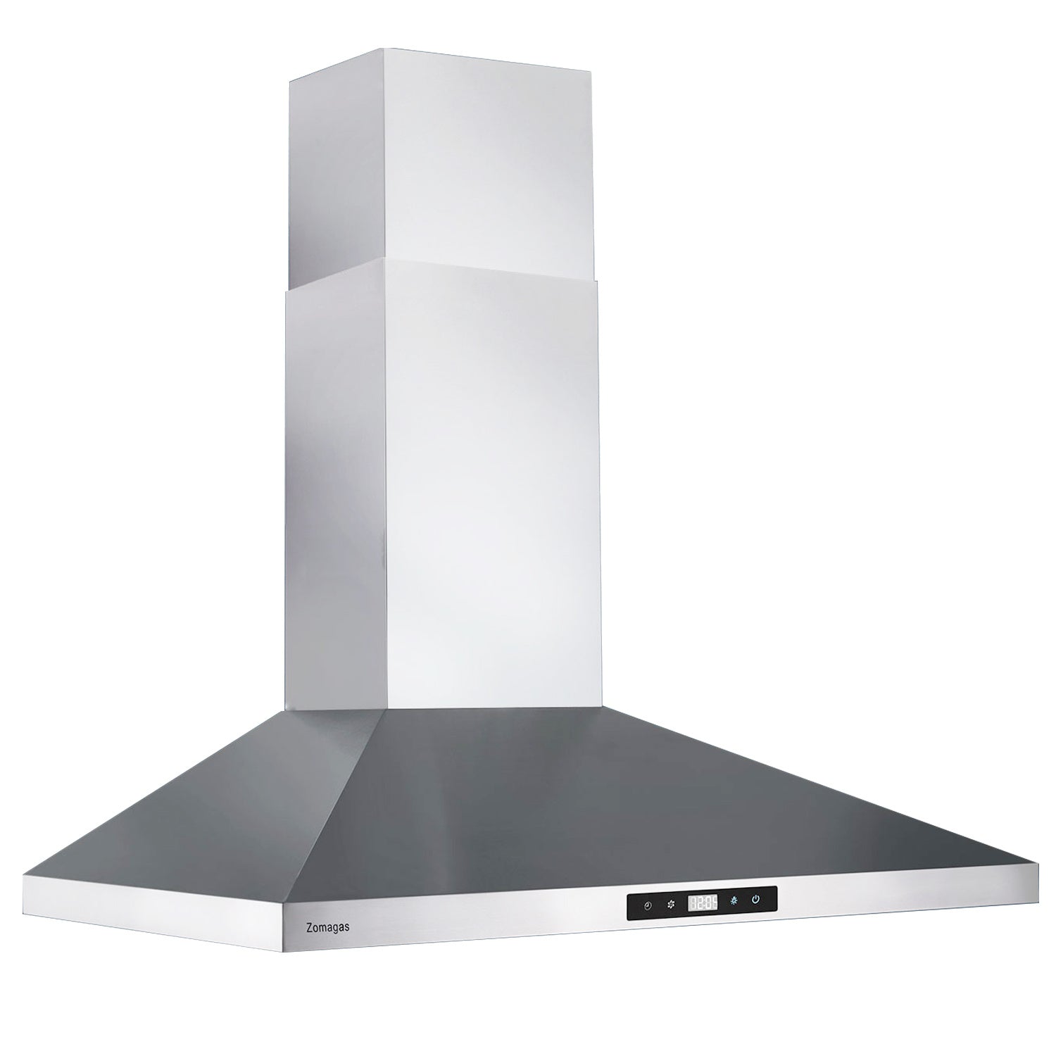 30 inch Range Hood Wall Mounted 450 CFM Touch Panel Kitchen Stainless Steel Vented Moorescarts
