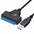 USB 3.0 SATA 3 Cable Sata to USB 3.0 Adapter Up to 6 Gbps Support for 2.5 Inch External SSD HDD Hard Drive 22 Pin Sata III Cable