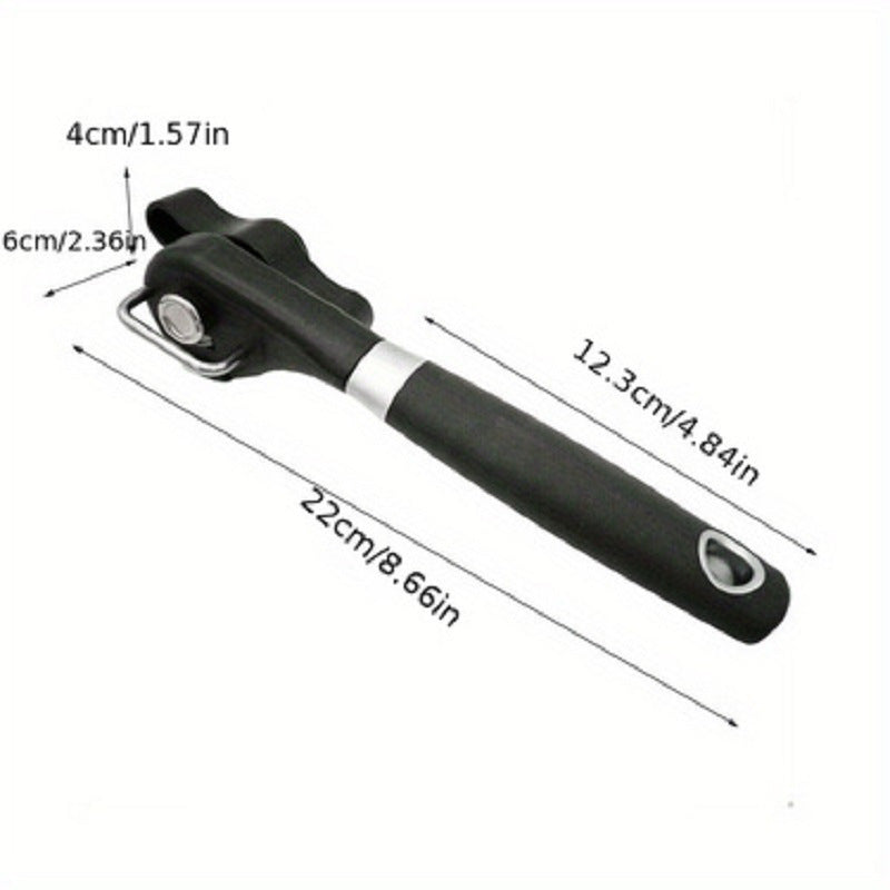 1pc Multifunctional Can Opener Side Open Quick And Simple Stainless Steel Can Opener Knife Kitchen Can Opener Gadget Kitchen Utensils Moorescarts