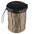 Universal Car Trash Can Portable Car Garbage Bin Foldable Pop up Trash Can with Cover Leak Proof - Moorescarts